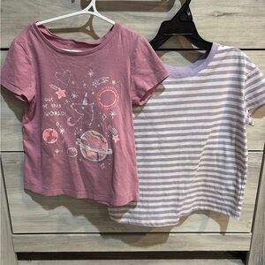 Cat & Jack Space and Stripes Kids Tees